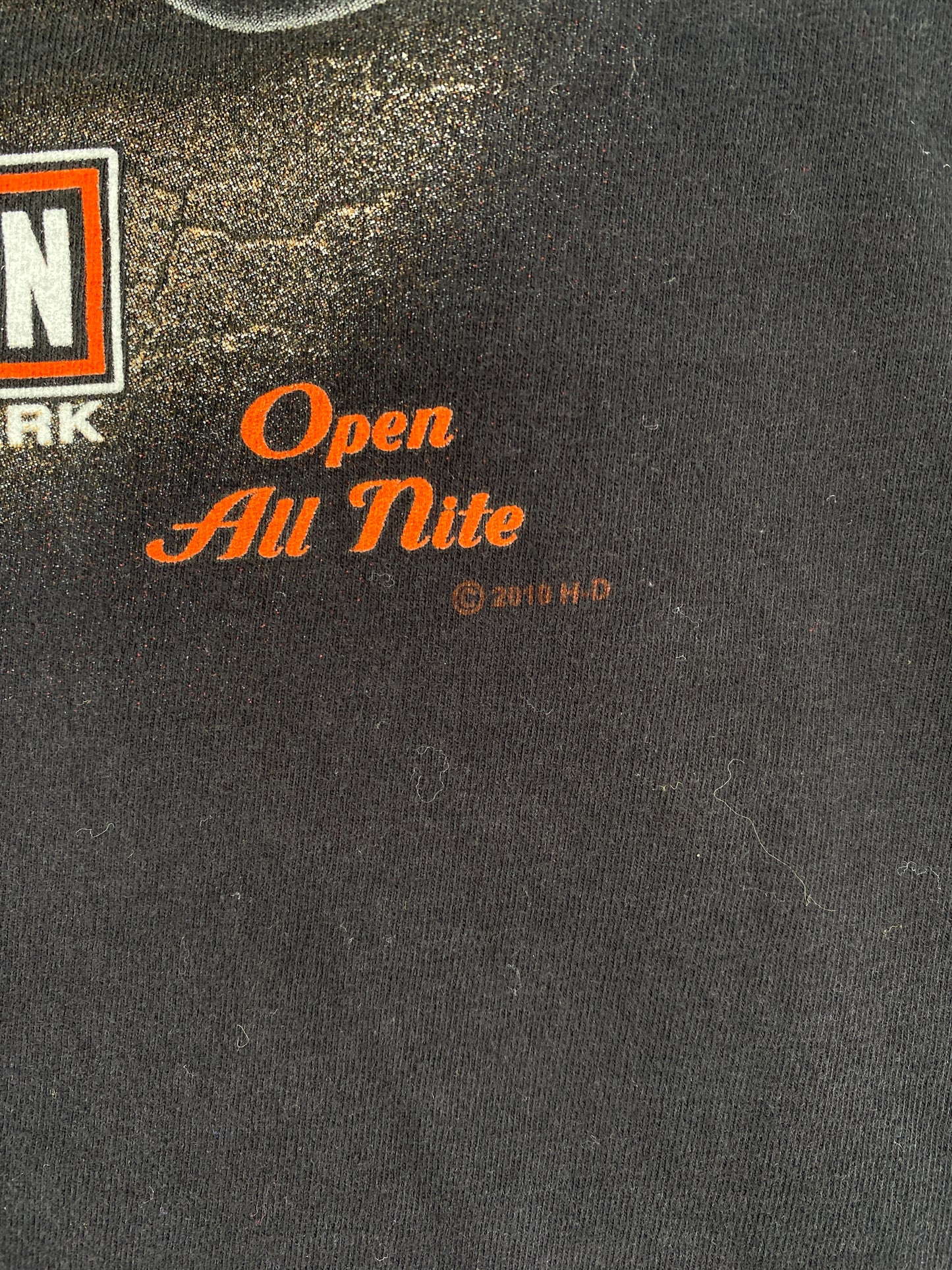 2019 HARLEY DAVIDSON Size L Vintage Long Sleeve T-Shirt / E7469T