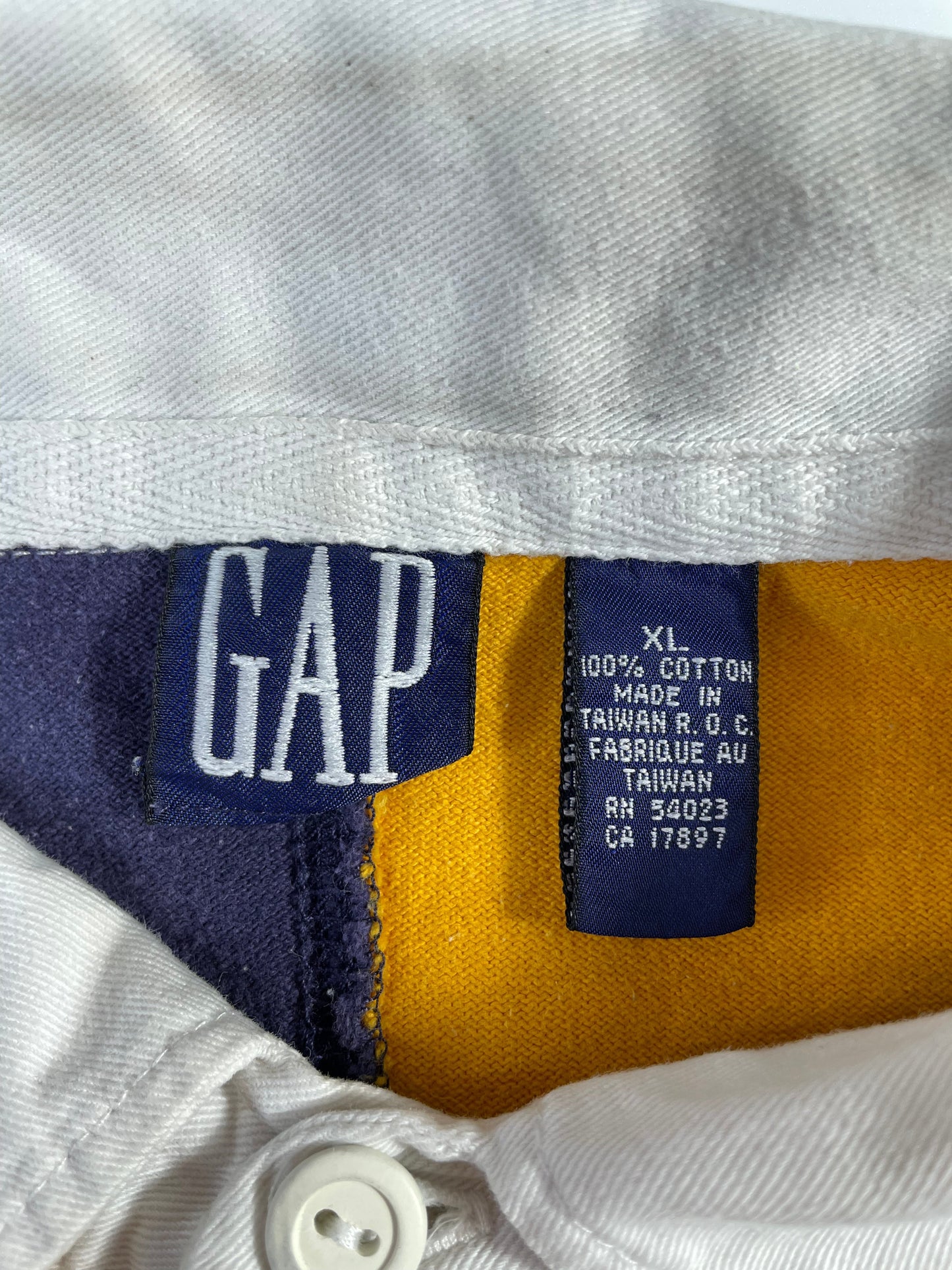 90’s GAP Size XL Rugby shirt / G2028R