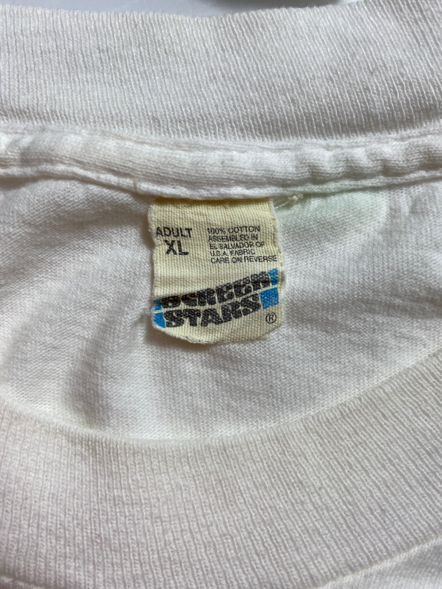 80's SUPER BOWL Size XL Vintage NFL T-Shirt / G3313T