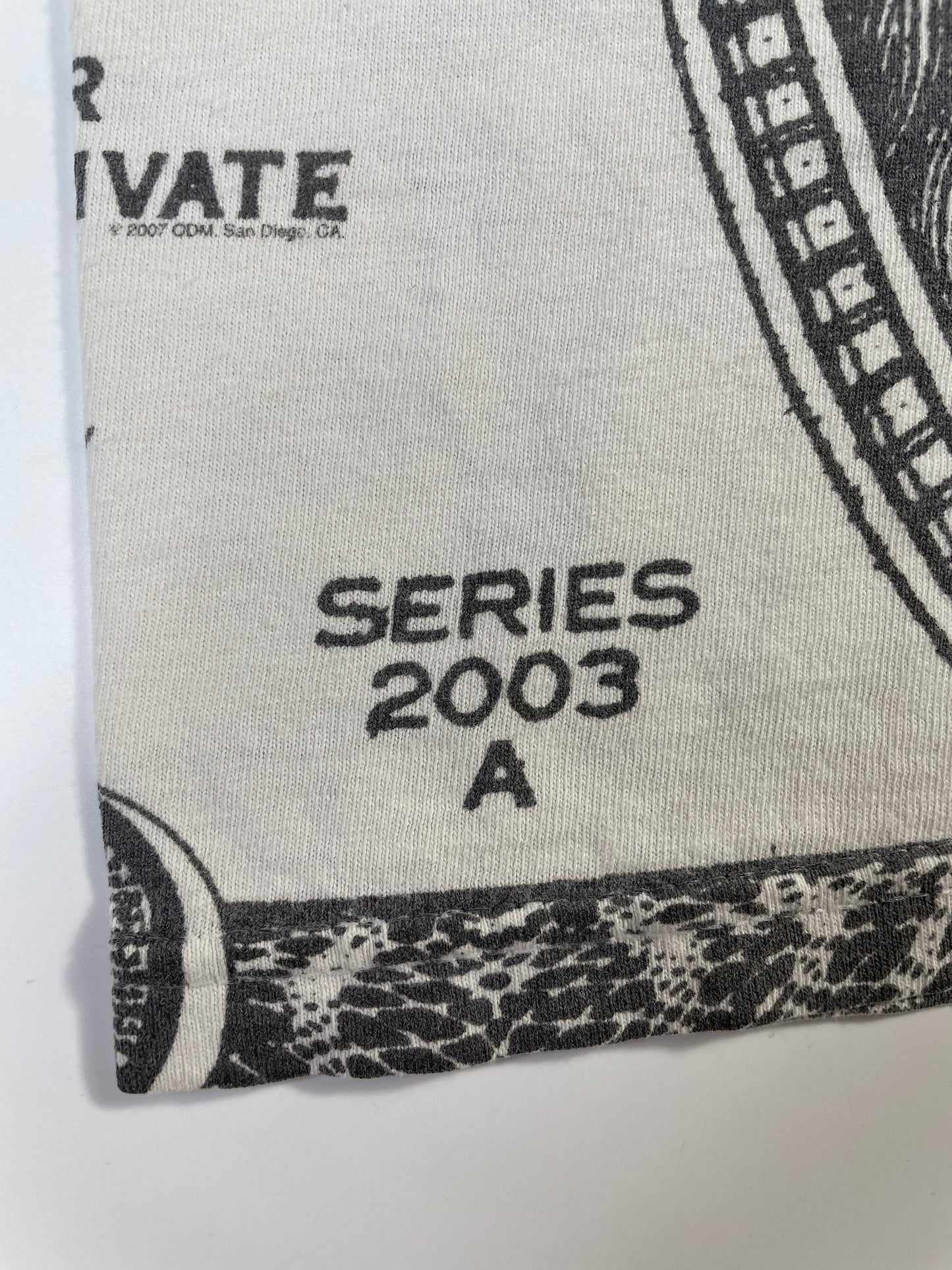 00’ HUNDRED DOLLARS Size L Vintage T-shirt / F103T