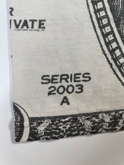 00’ HUNDRED DOLLARS Size L Vintage T-shirt / F103T