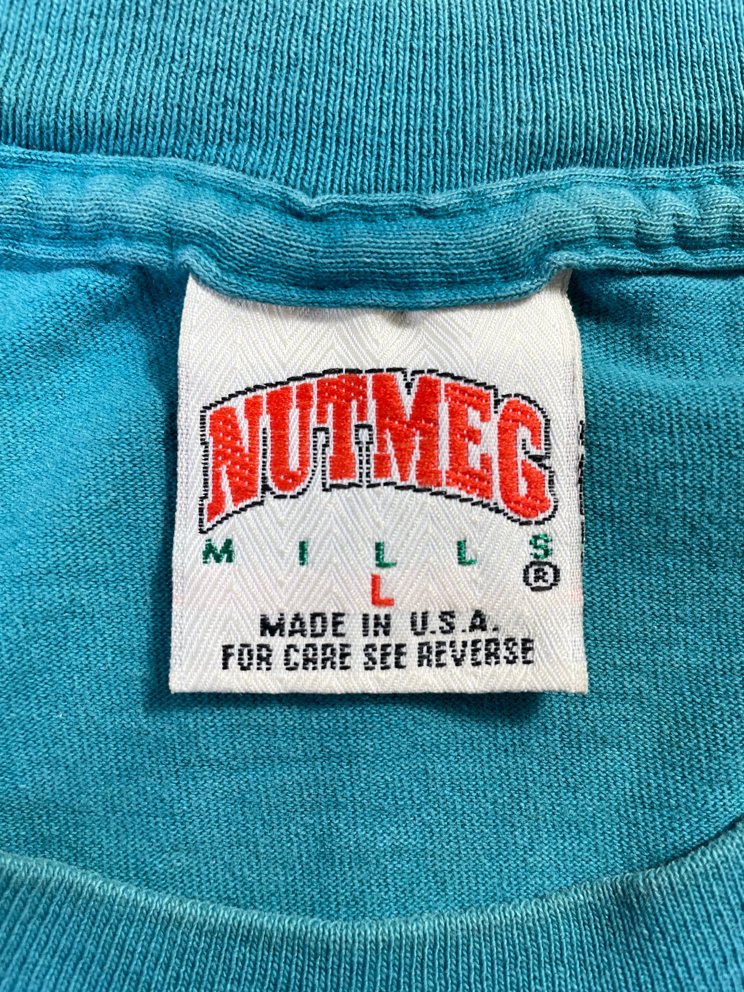 90's SAN JOSE SHARKS Made in USA Size L Vintage NHL T-shirt / E7354T