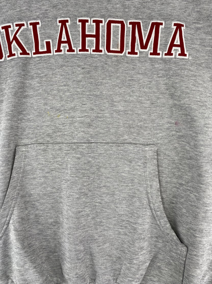 00' NIKE x OKLAHOMA Size L Vintage College Hoodie Sweat-Shirt / E7864S