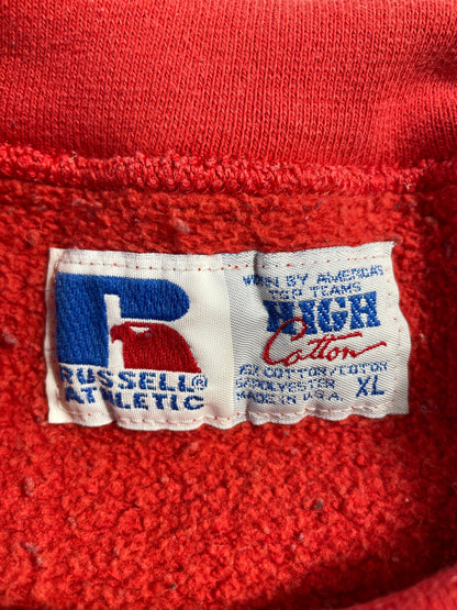 90's RUSSELL x KEENE STATE Made in USA Size XL Vintage College Sweat-Shirt / G4999S