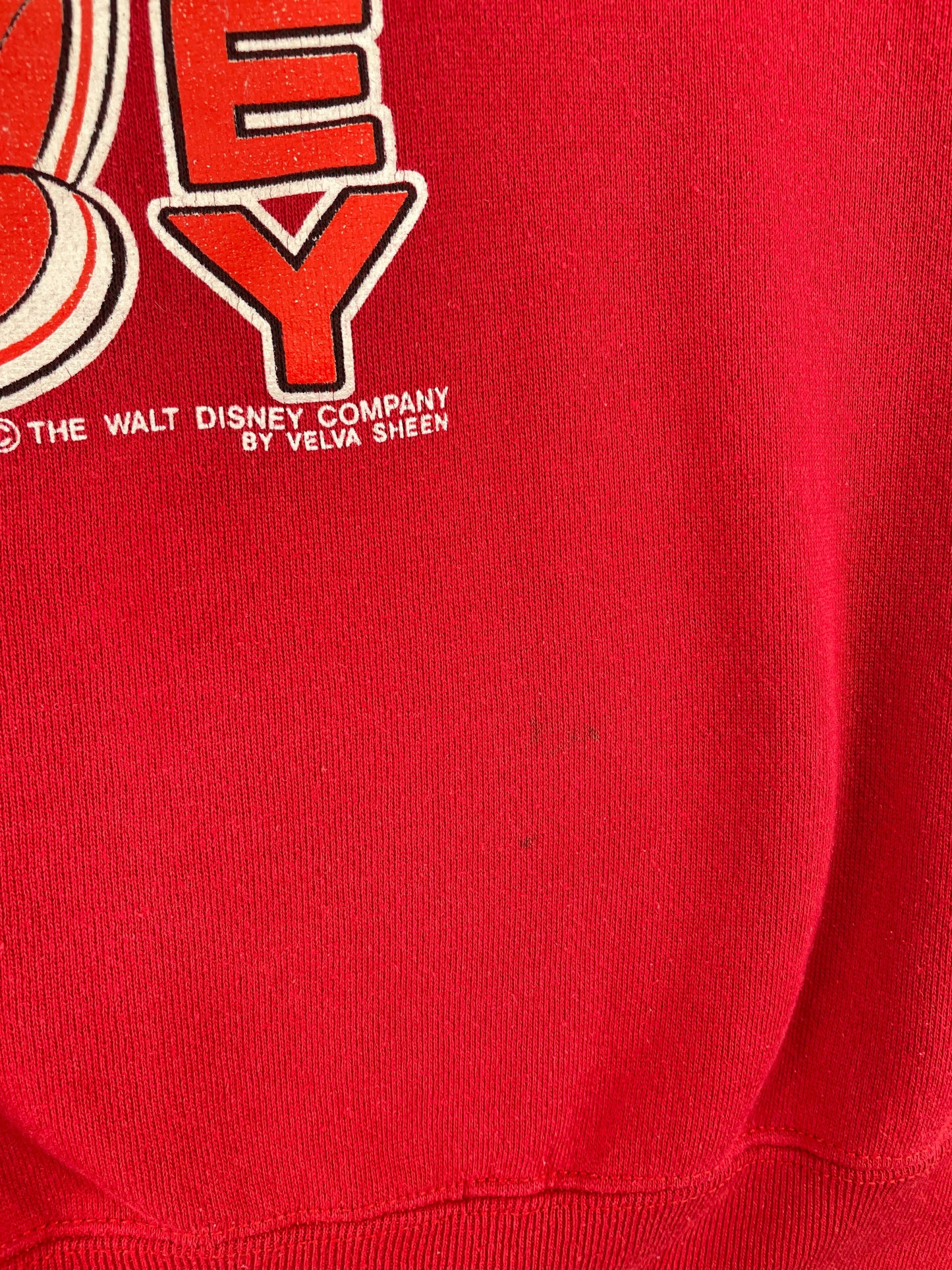 80’s DISNEY MICKEY Made in USA Size XL Vintage Sweat-shirt / G6105S
