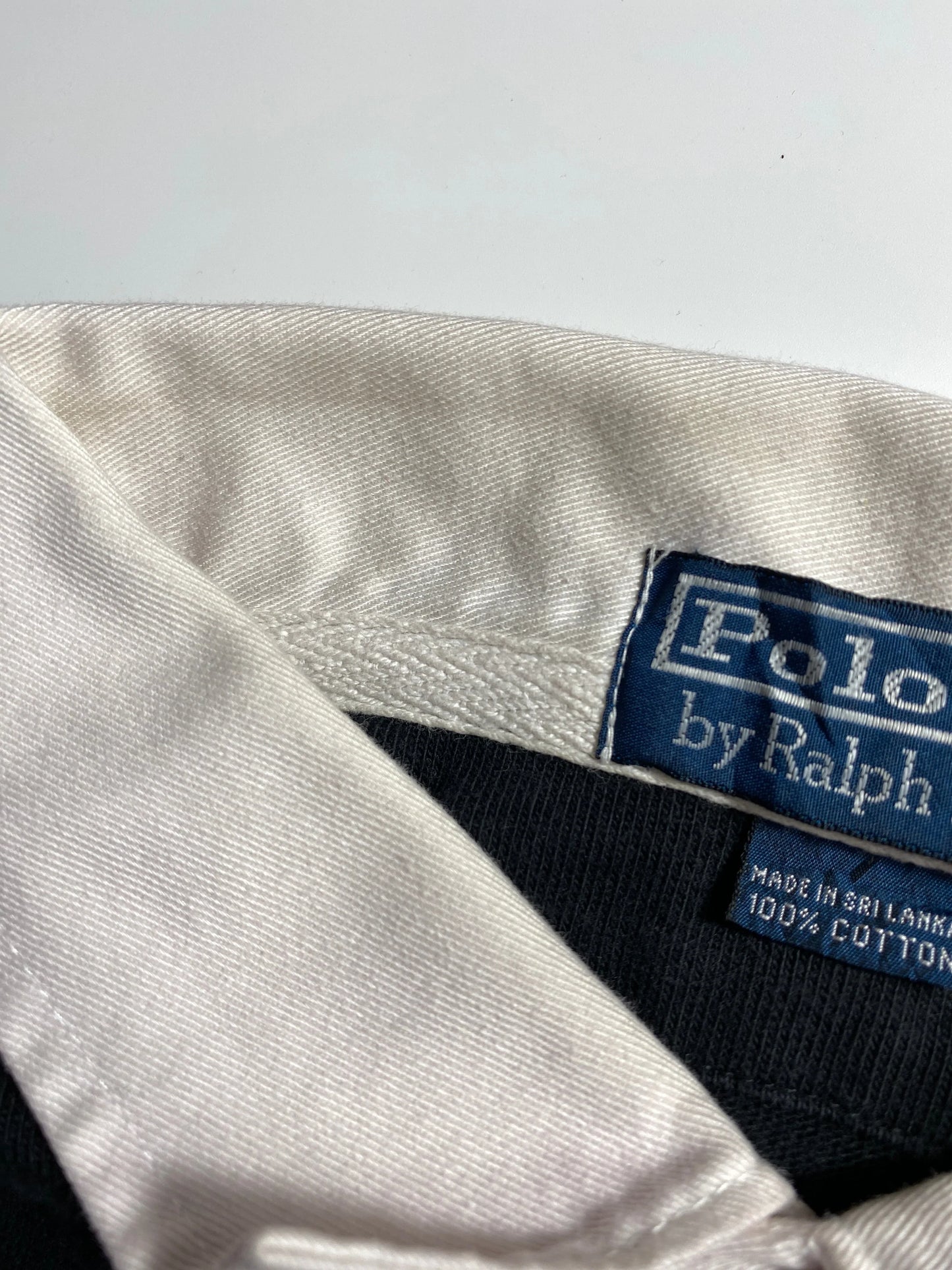 90's POLO RALPH LAUREN Size XL Vintage Rugby-Shirt / F8574R