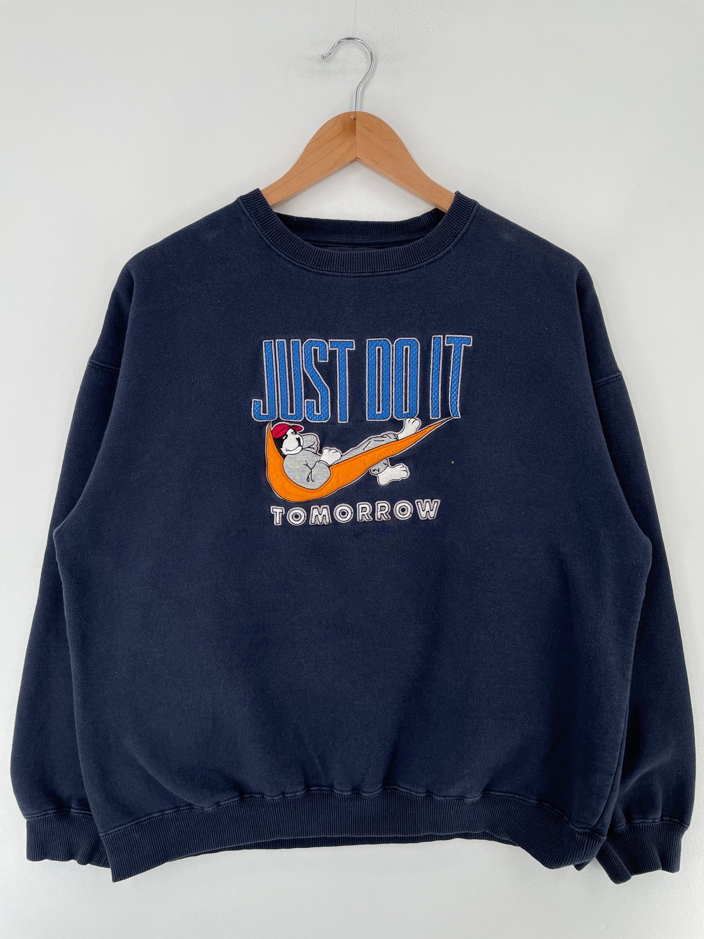 Vintage BIG DOG JUST DO IT Size S Vintage Sweat-shirt / E7522S