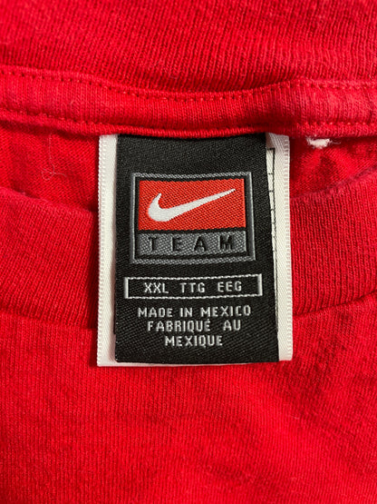 00' NIKE CENTER SWOOSH Size XXL Vintage Long Sleeve T-shirt / E9935T