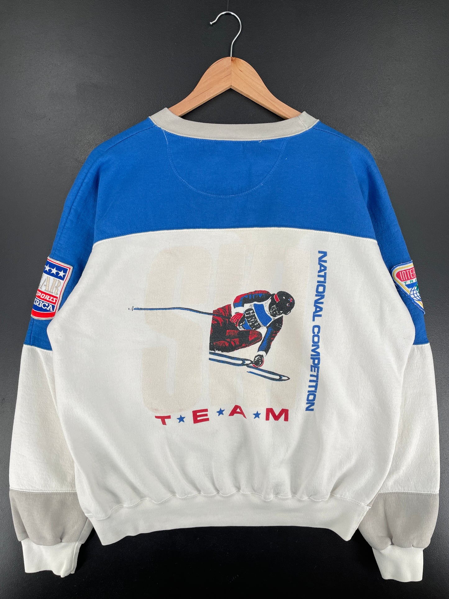 90’s USA SKI TEAM Size L Sweat-shirt / E8480S