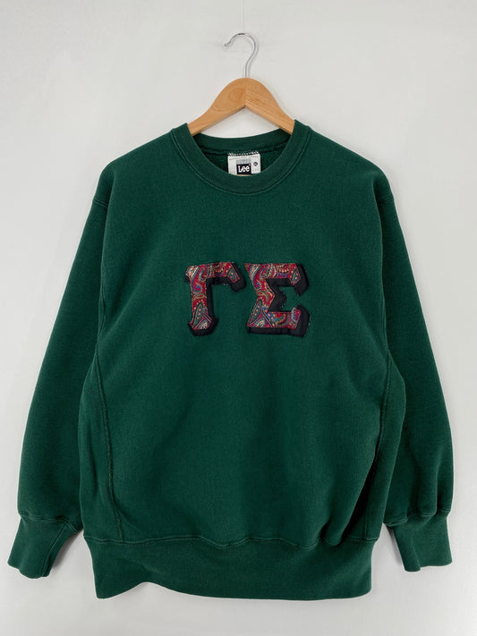 90’s GAMMA SIGMA Made in USA Size XL College Sweat-shirt / F2494S