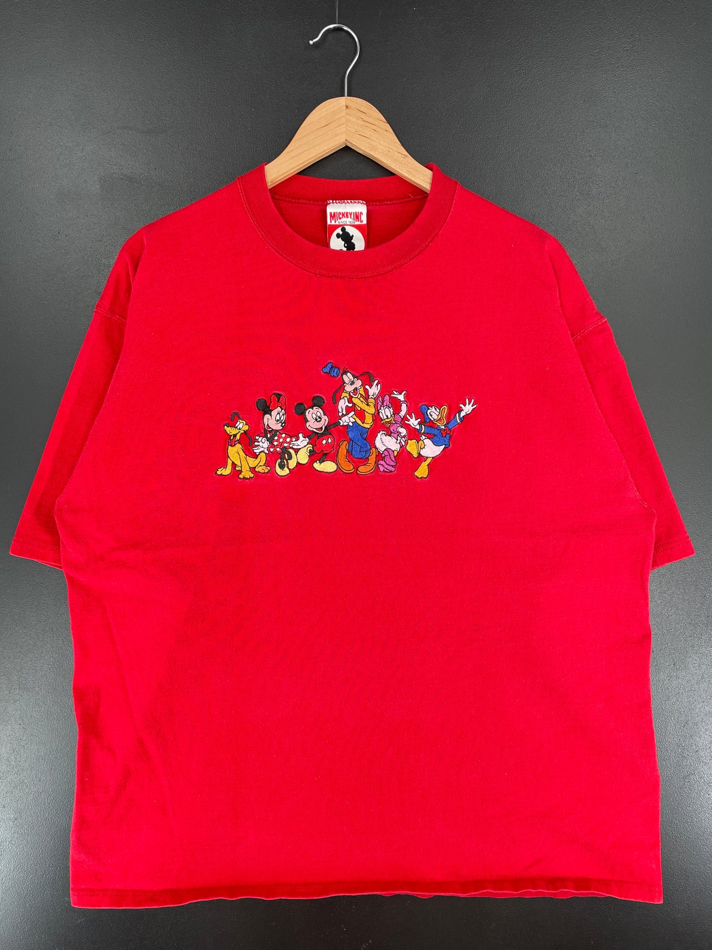 90's DISNEY Size Approx.XL Vintage T-Shirt / F3634T