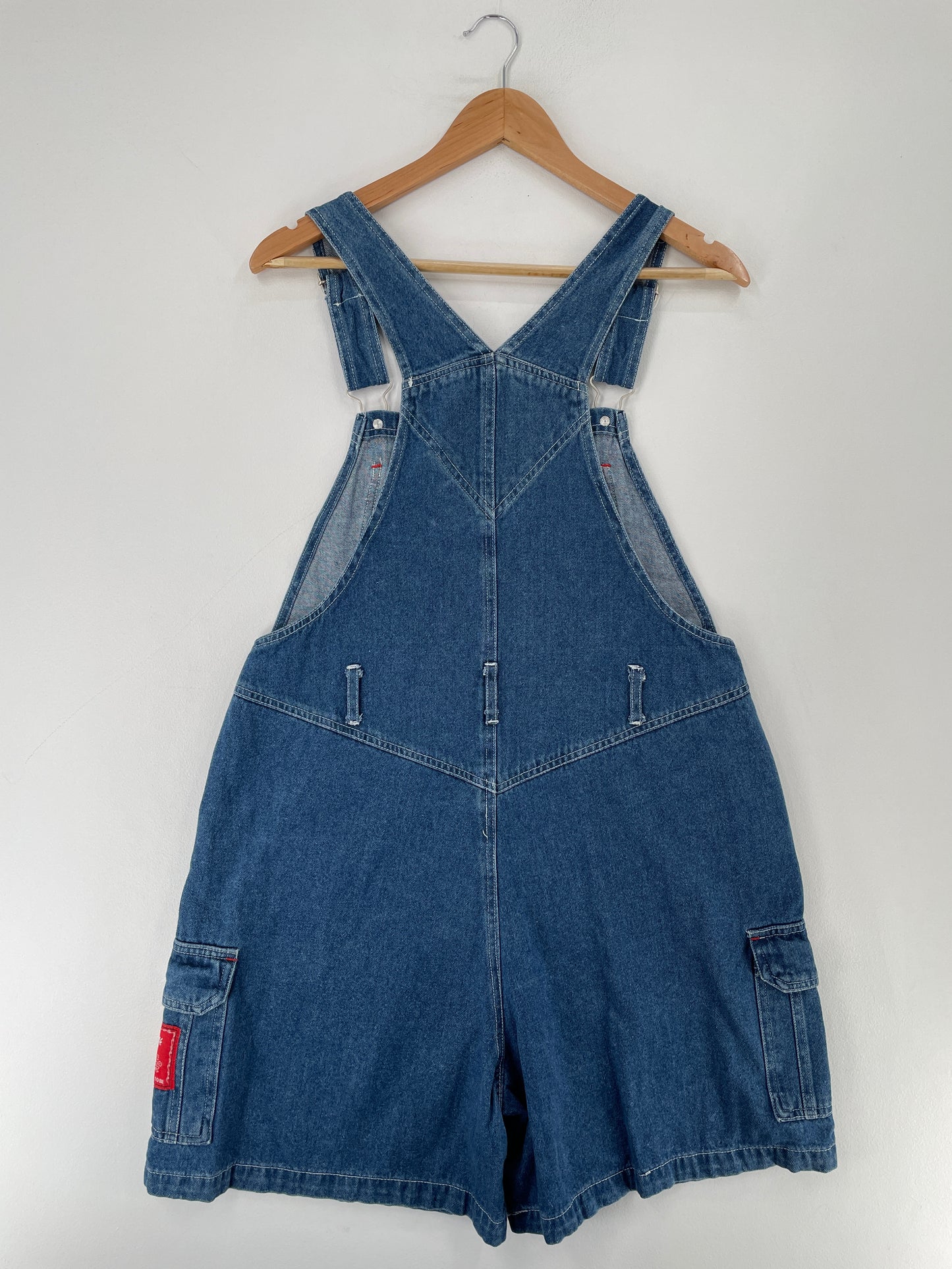 00' DISNEY WINNIE THE POOH Size L Denim Overall / F209P