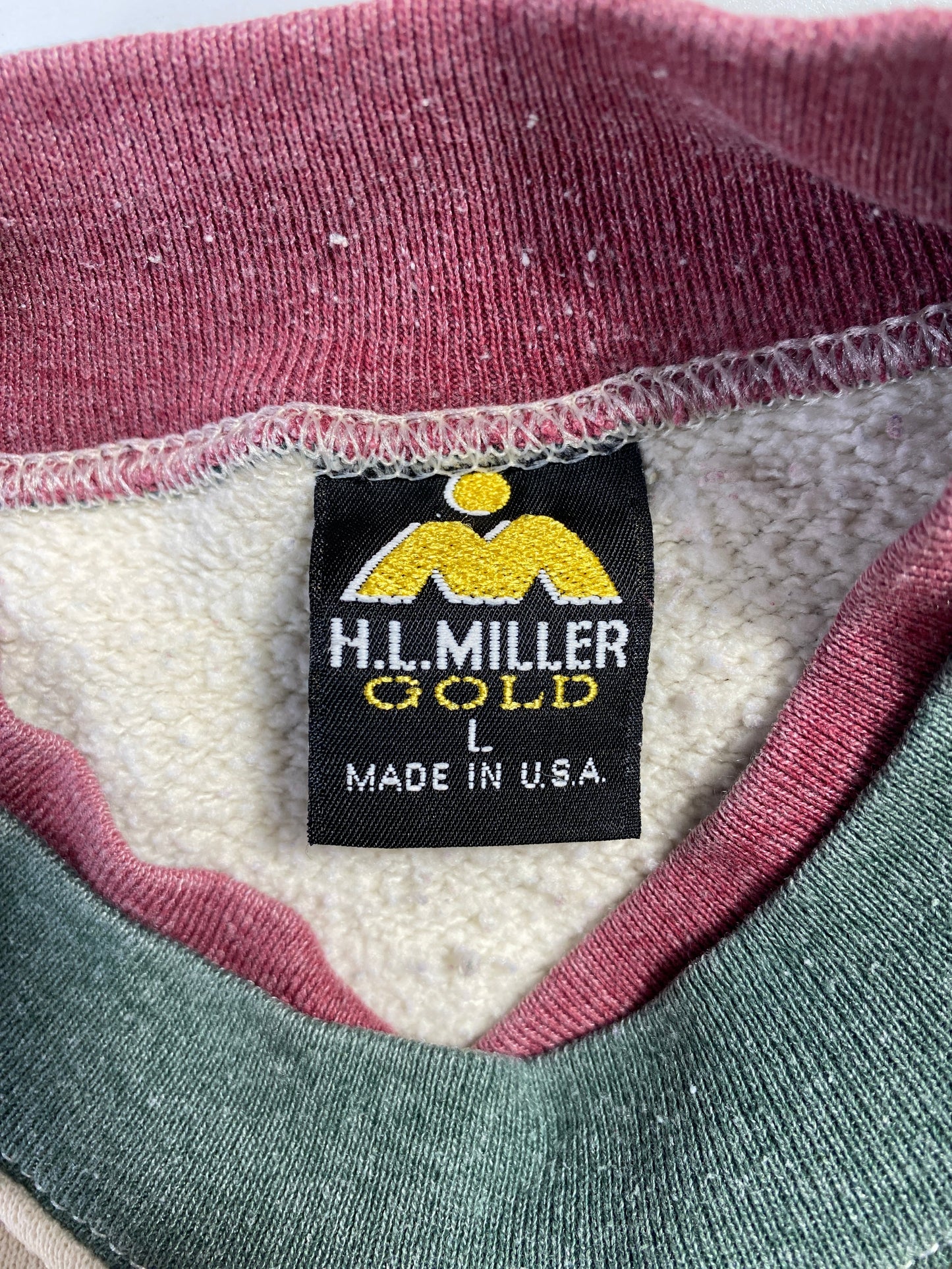 90's CAMP POKANOKA Made in USA Size L Vintage College Sweat-shirt / F7936S