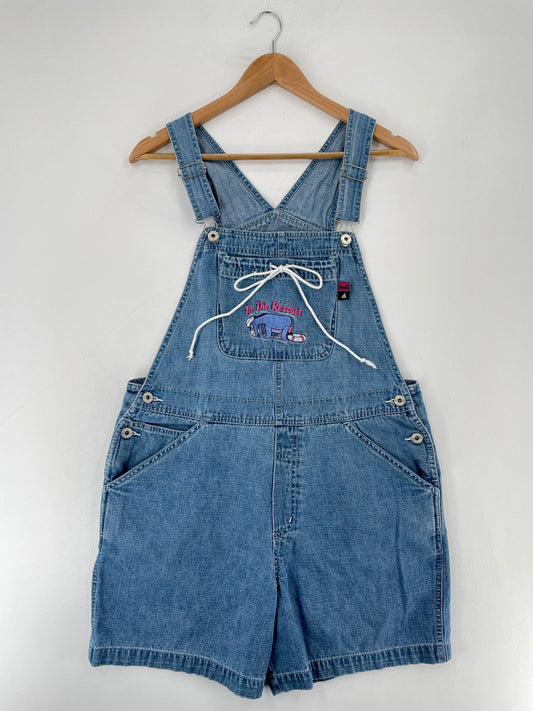 Vintage DISNEY EEYORE Size M Vintage Denim Overall / E7847P