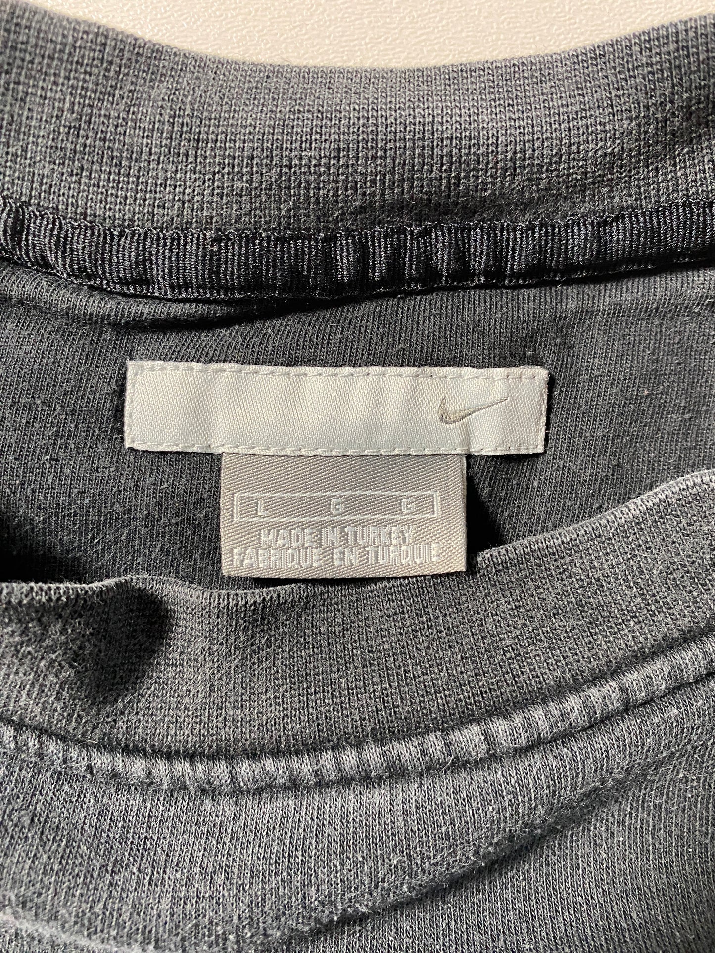 00' NIKE MINI SWOOSH Size L Vintage Sweat-Shirt / E9376S