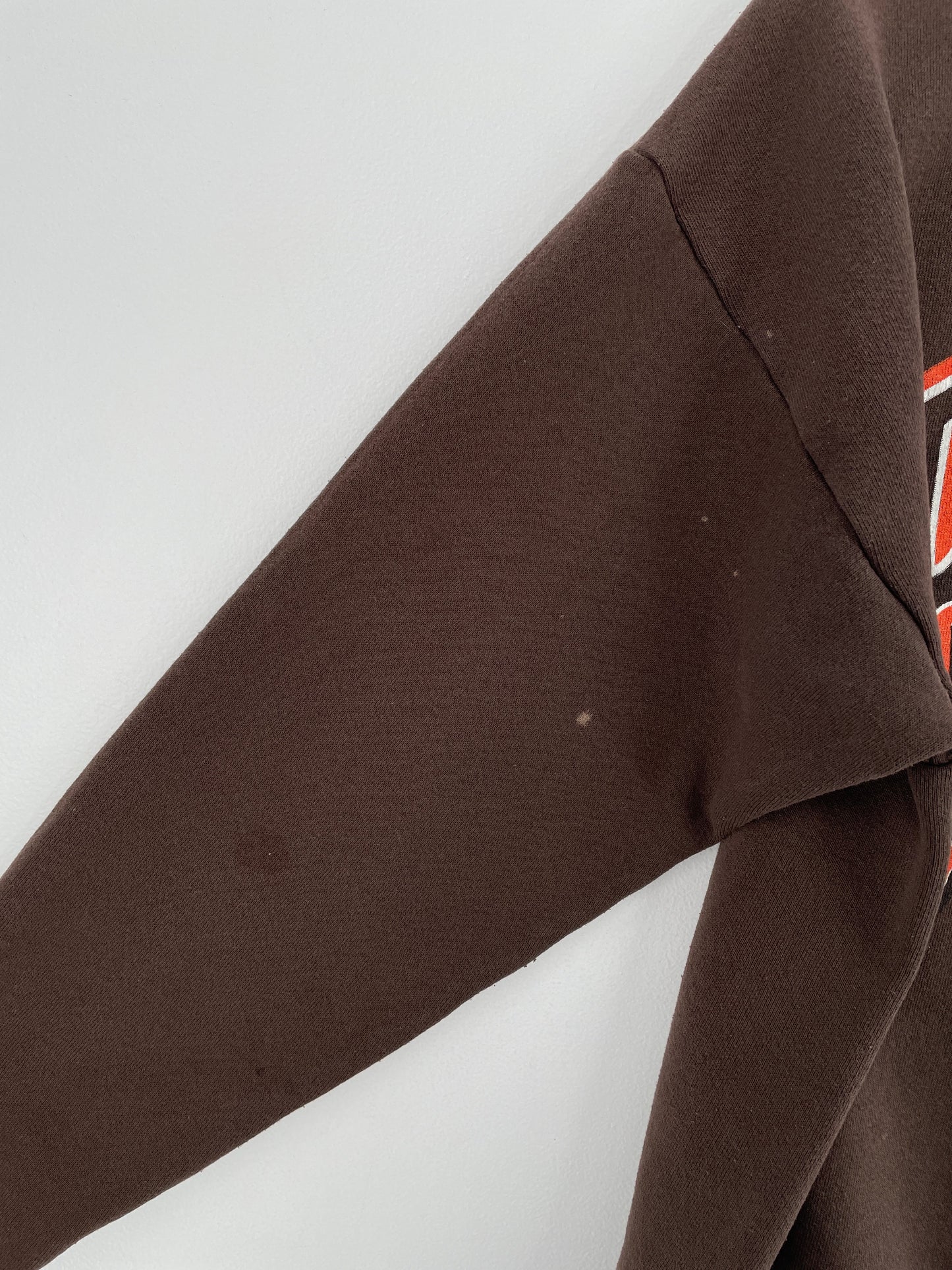 Vintage CLEVELAND BROWNS Size L Vintage NFL Sweat-Shirt / F699S