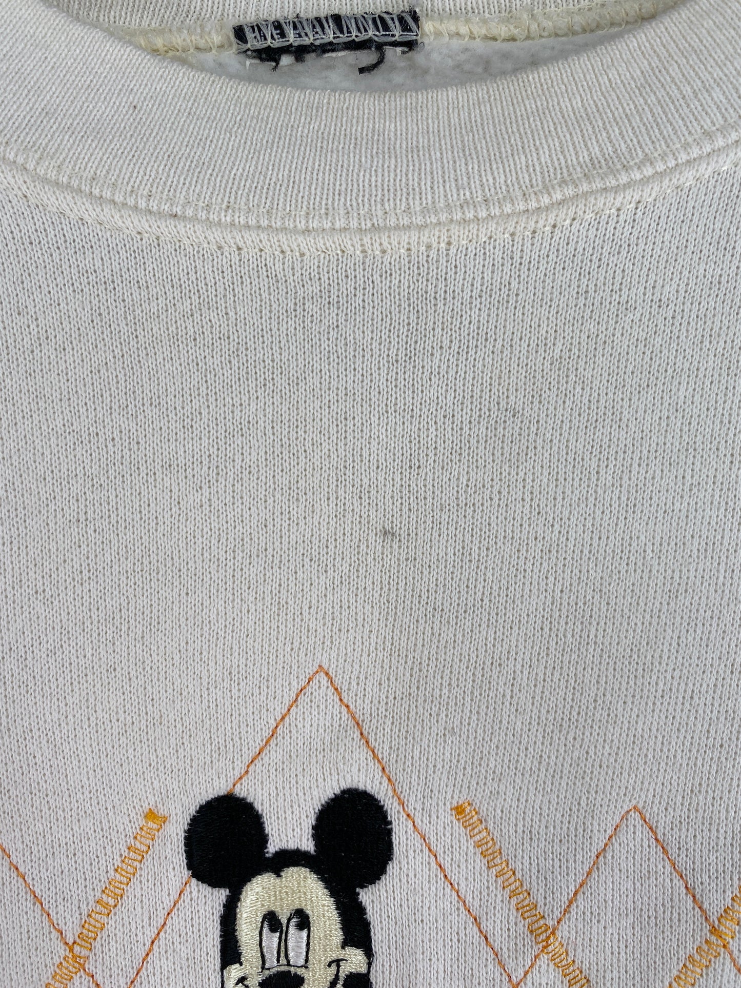 90’s DISNEY MICKEY Size No Tag (Approx.L) Sweat-shirt / G4714S