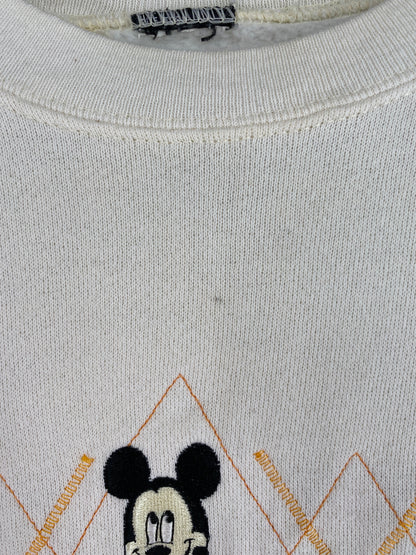 90’s DISNEY MICKEY Size No Tag (Approx.L) Sweat-shirt / G4714S