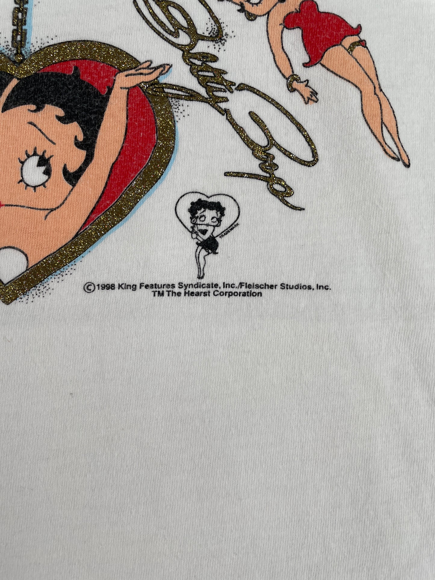 .1998 BETTY BOOP Made in USA Size XL Vintage T-Shirt / E9301T