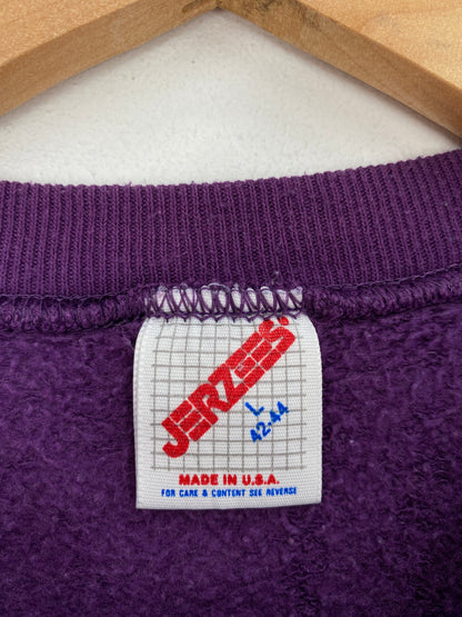 90's LOUISIANA STATE UNIVERSITY Made in USA Size L Vintage College Sweat-Shirt / F1985S