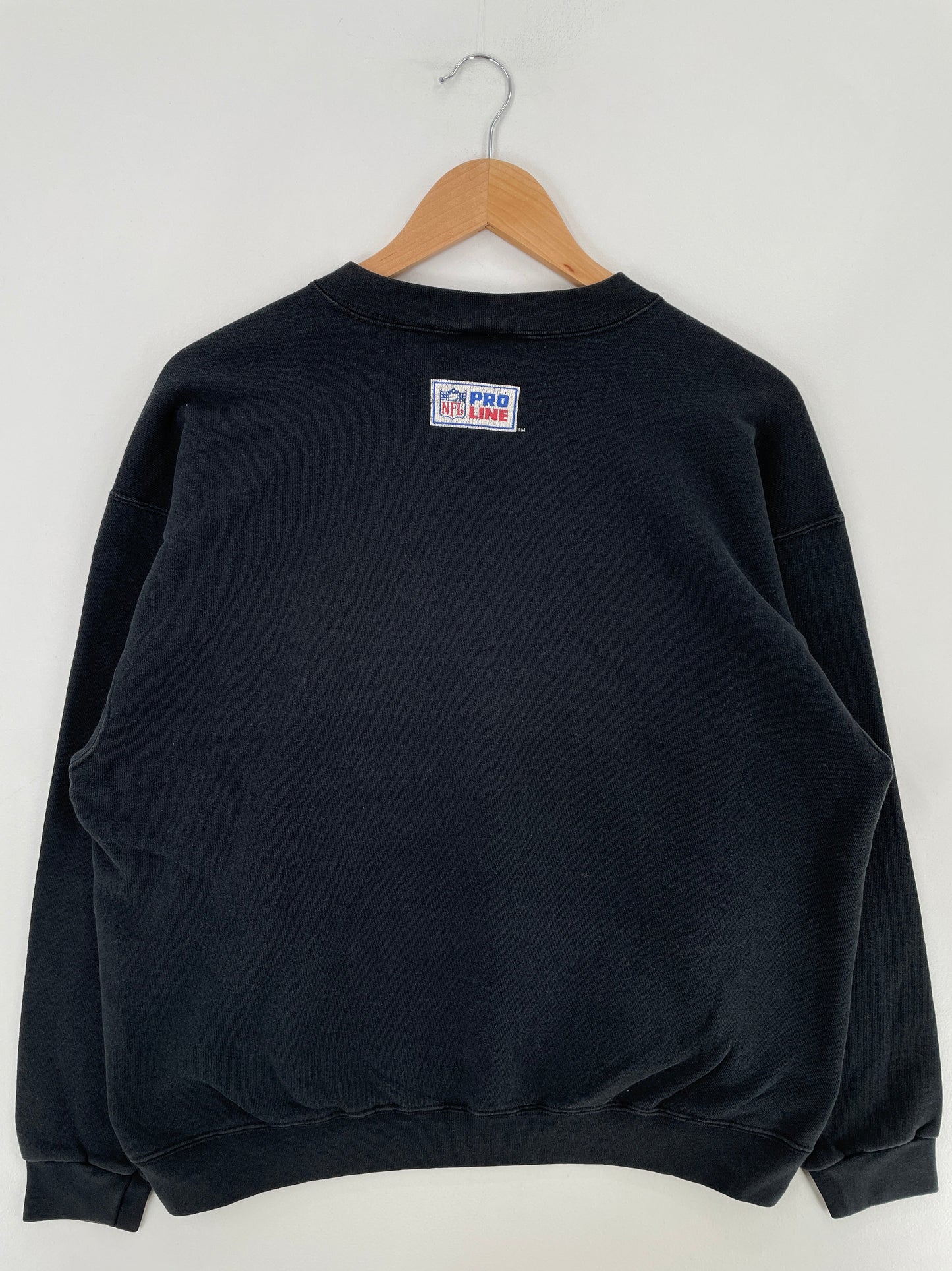 90's NIKE x PITTSBURGH STEELERS Made in USA Size M Vintage NFL Sweat shirt / F2970SS