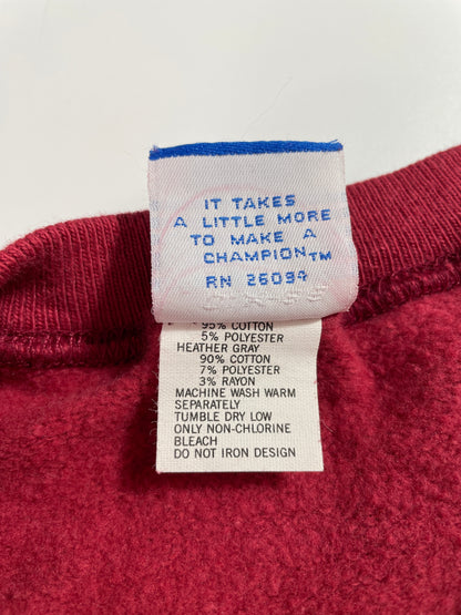 .CHAMPION x WASHINGTON REDSKINS Made in USA Size L Vintage Sweat-shirt / F5039S