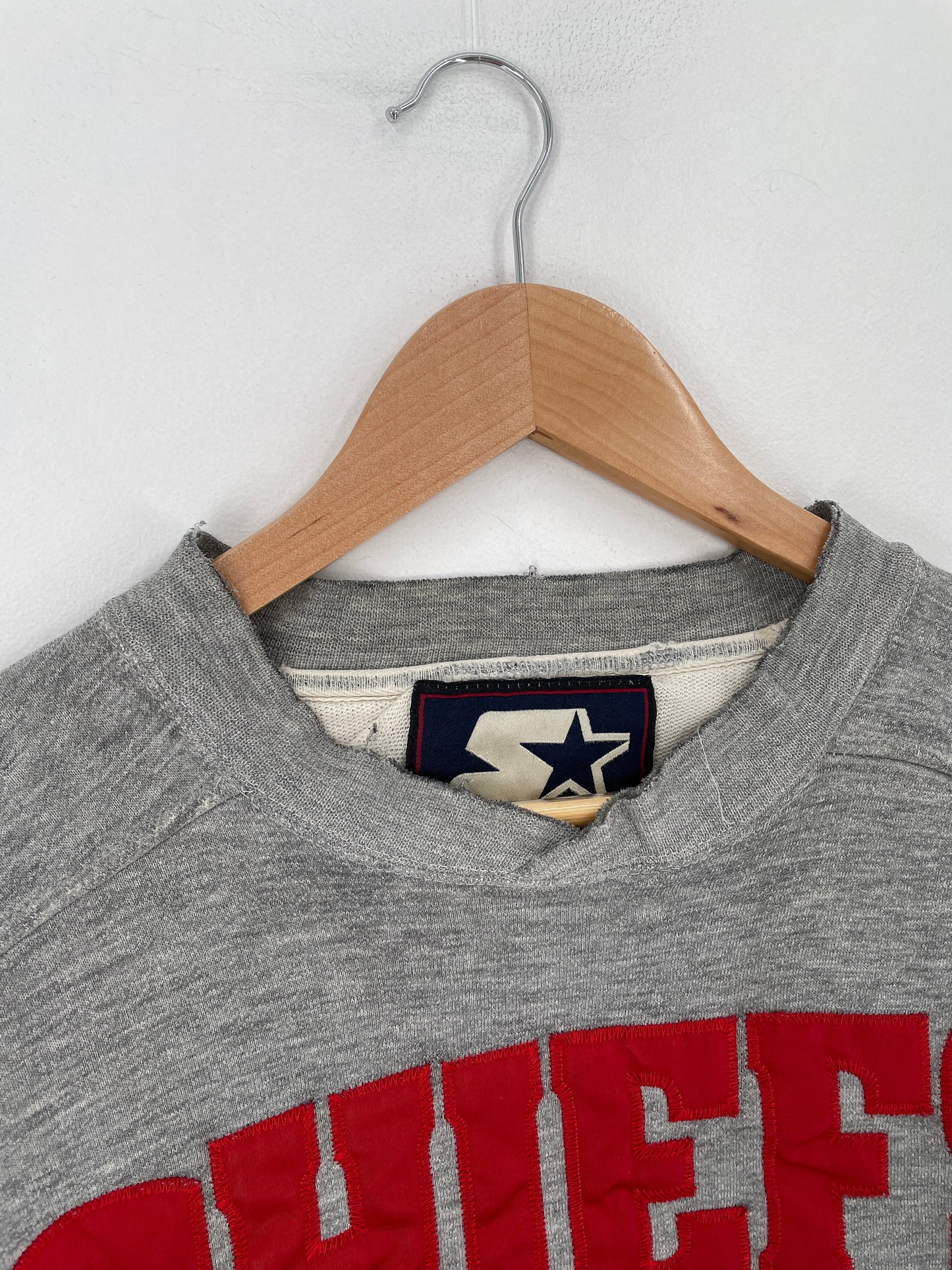 90's STARTER x KANSAS CITY CHIEFS Size M Vintage NFL Sweat-Shirt / F5059S