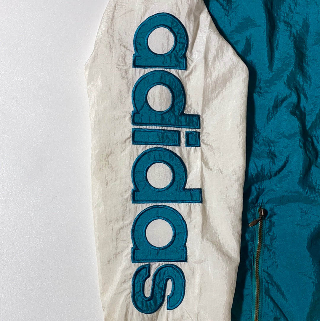 90’s ADIDAS Size S Vintage Nylon Jacket / F667N