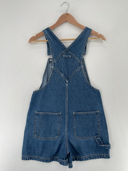 00' DISNEY WINNIE THE POOH Size M Vintage Denim Overall / E7877P