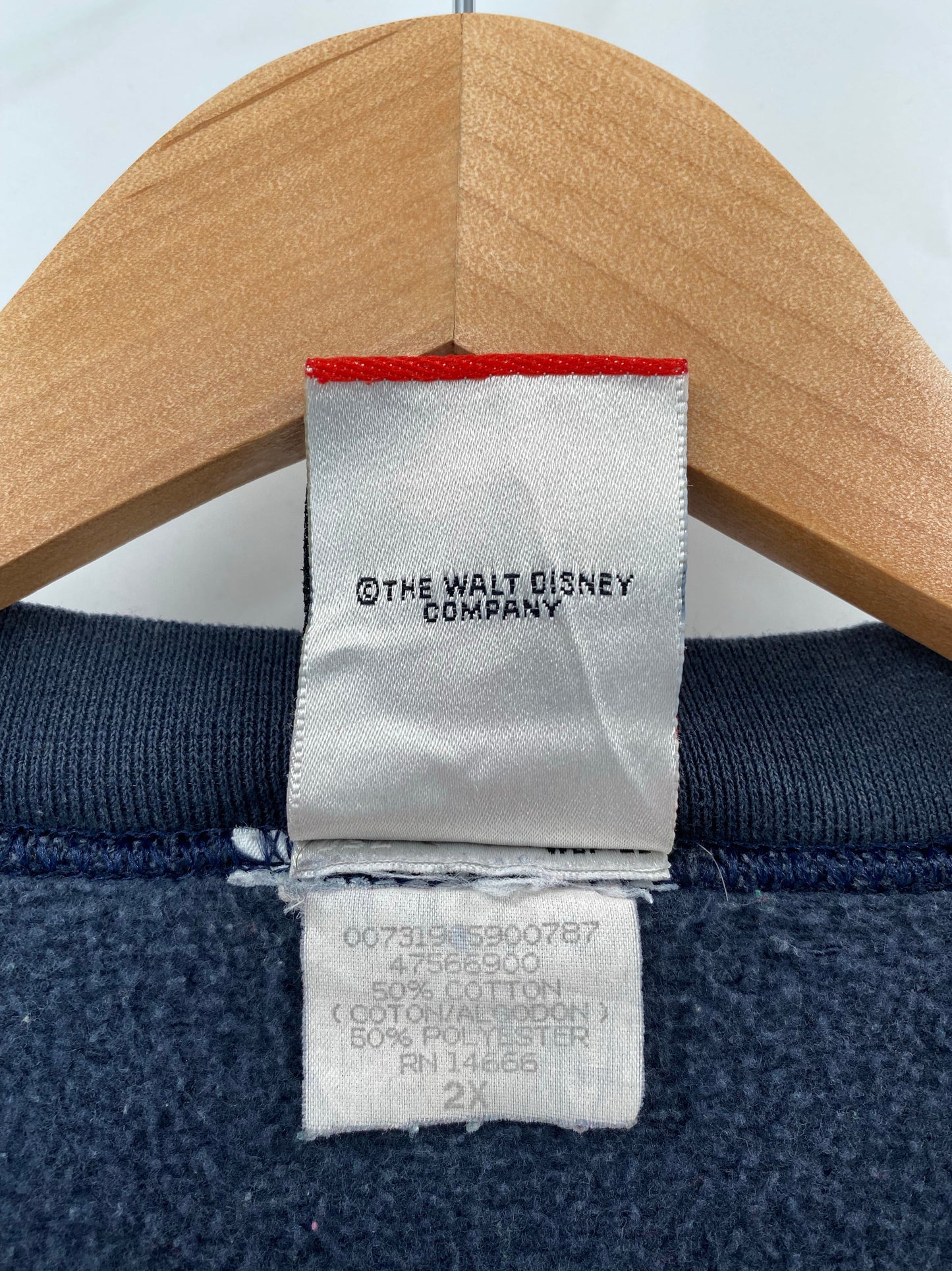 90's DISNEYLAND MICKEY Size XXL Vintage Sweat-shirt / F5214S