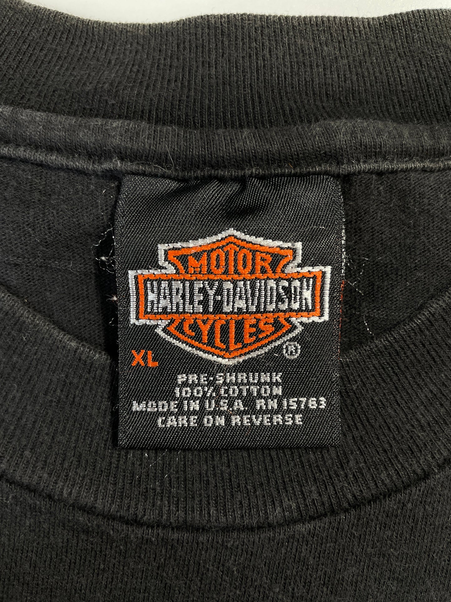 1998 HARLEY DAVIDSON SOUTHERN NEVADA Made in USA Size XL Vintage T-Shirt / F4275T