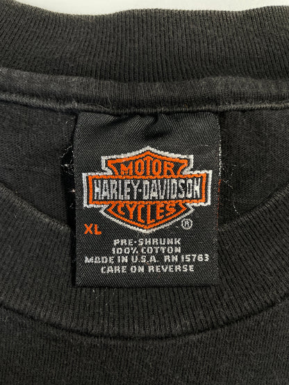 1998 HARLEY DAVIDSON SOUTHERN NEVADA Made in USA Size XL Vintage T-Shirt / F4275T