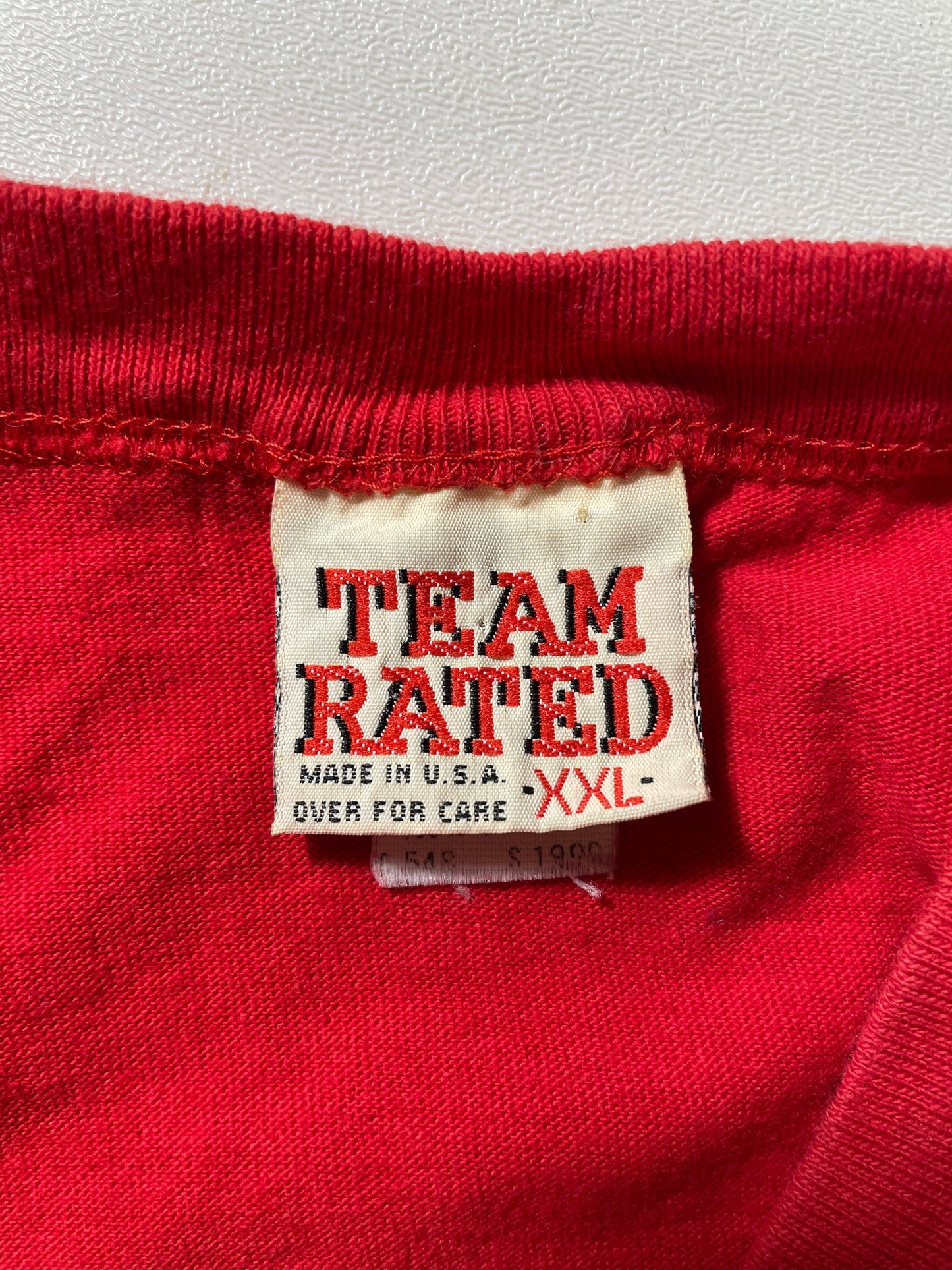 90's CHICAGO BULLS Made in USA Size XXL Vintage MLB T-Shirt / F8108T