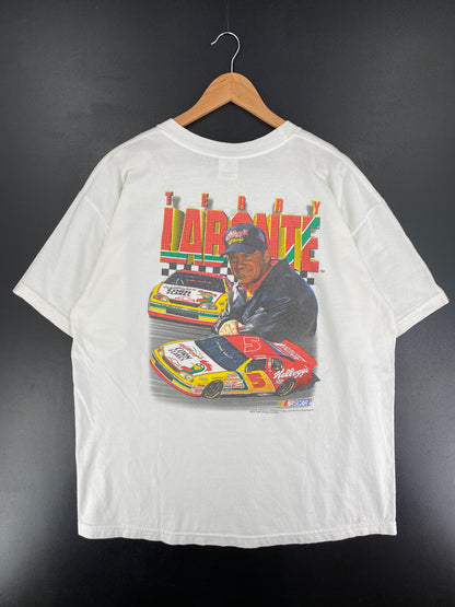 .1999 NASCAR KELLOGG’S RACING TERRY LABONTE Made in USA Size XL Vintage Racing T-shirt / F479T
