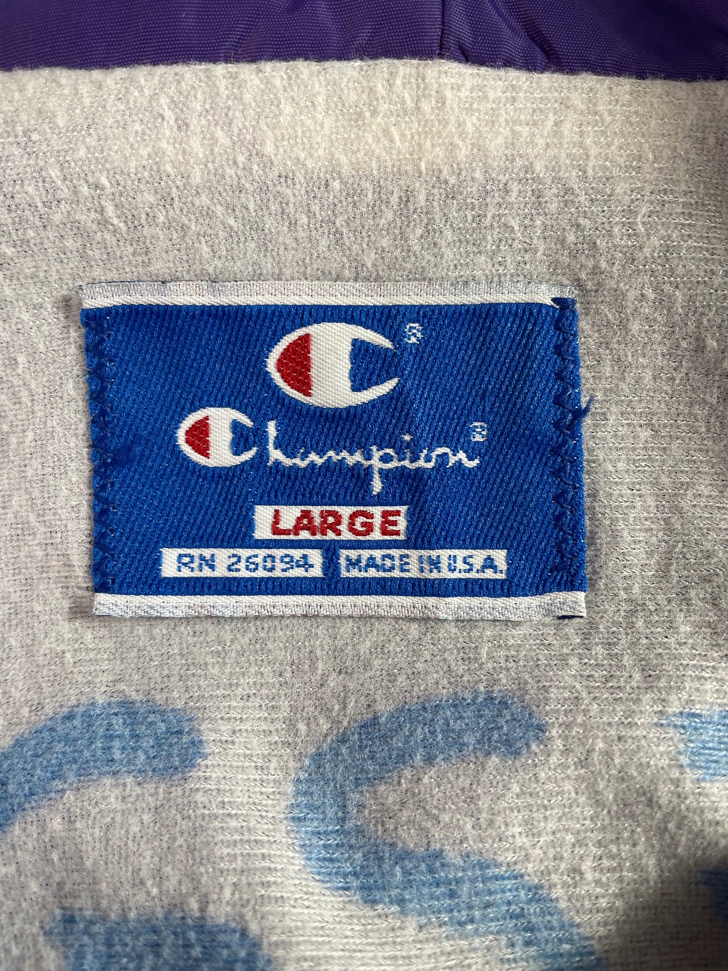 80’s CHAMPION x LIONS Made in USA Size L Vintage Nylon Jacket /  F283N