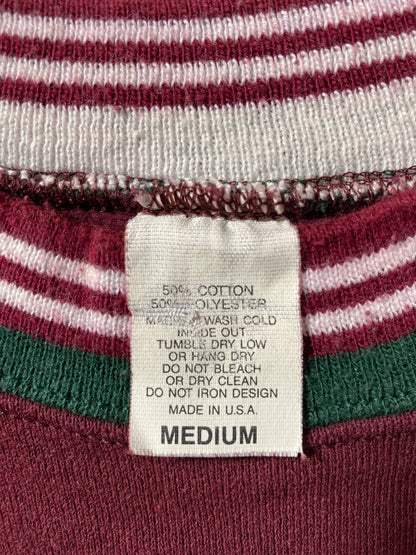 90's TEE TIME GREENS COLLECTION Made in USA Size M Vintage Sweat-Shirt / F155S