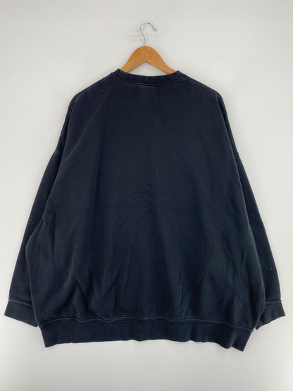 Vintage NIKE CENTER SWOOSH Size L Vintage Sweat-Shirt / E9260S