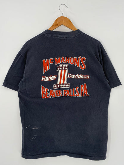 90’s HARLEY DAVIDSON Made in USA Size XL Vintage T-Shirt / E9668T