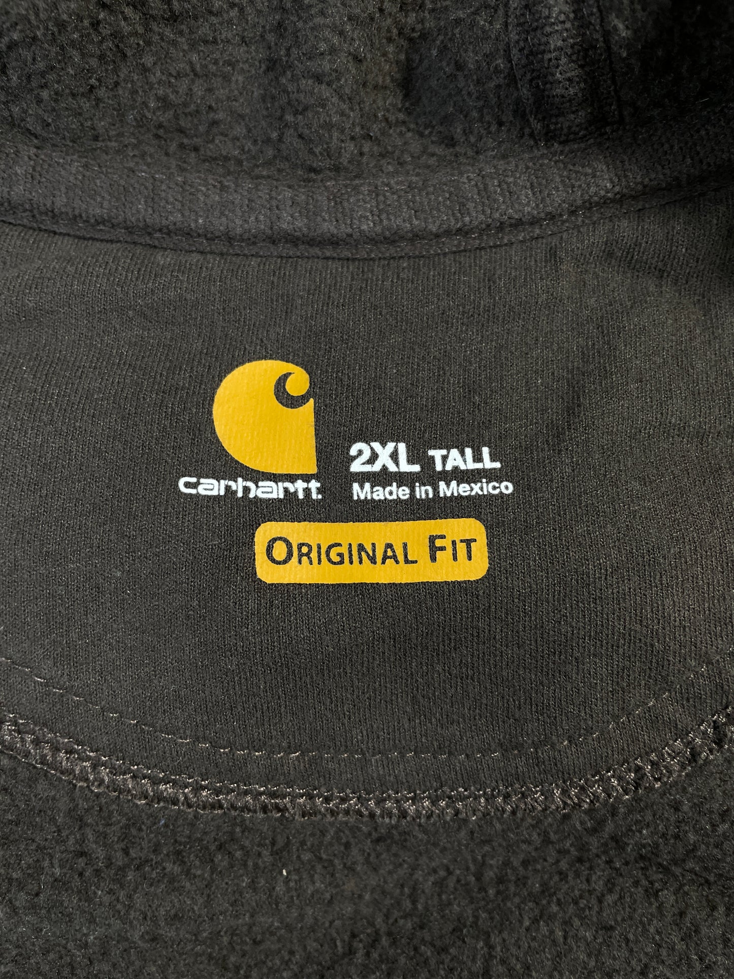 Vintage CARHARTT Size XXL Zip Up Hoodie Sweat-Shirt / F223S