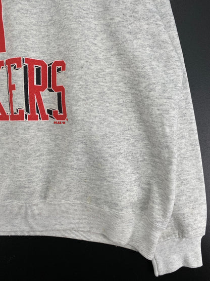 90's NEBRASKA HUSKERS Made in USA Size XXL Vintage College Sweat shirt / F5533S