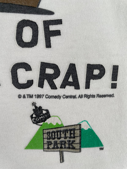 1997 SOUTH PARK Size Approx.L Vintage T-Shirt / E8067T