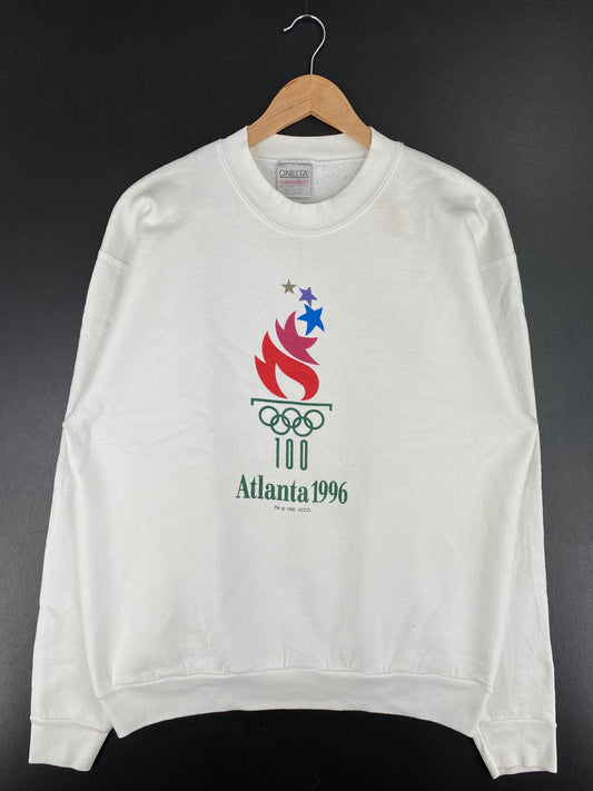 1996 ATLANTA OLYMPICS Made in USA Size XL Vintage Sweat-Shirt / G5406S