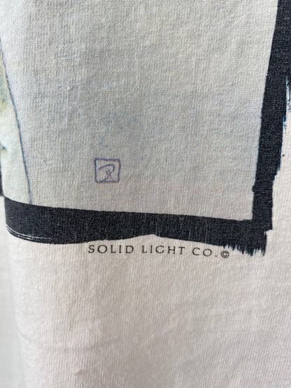 90's READ BETWEEN THE LINES Made in USA Size L Vintage T-shirt / E9248T