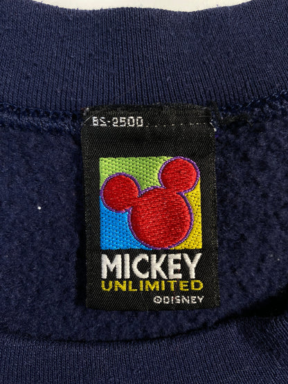 90’s DISNEY MICKEY Size Approx.XL Sweat-shirt / E7663S
