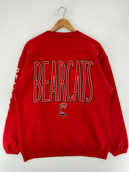 90’s CINCINNATI BEARCATS Size L College Sweat-shirt / E8086S