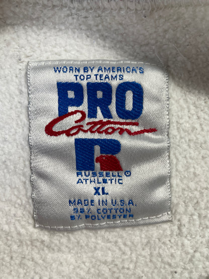 90's RUSSELL PRO COTTON x KANSAS STATE WILDCATS Made in USA Size XL Vintage College Sweat-Shirt / E7096S