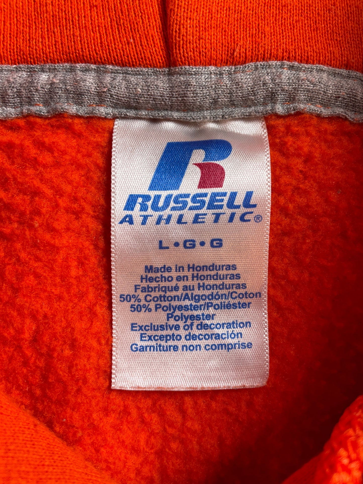 Vintage RUSSELL x AUBURN TIGERS Size L College Sweat-Shirt / F6949S