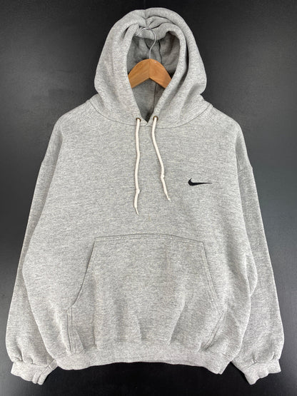 90's NIKE MINI SWOOSH Made in USA Size M Vintage Hoodie Sweat-shirt / F8203S