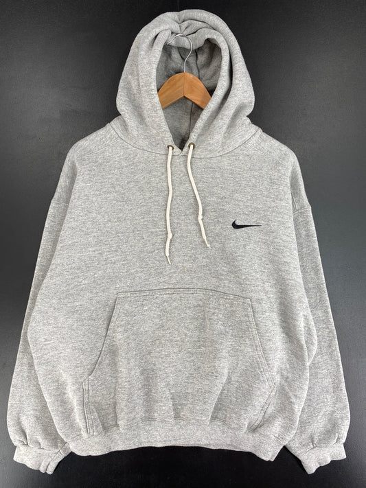 90's NIKE MINI SWOOSH Made in USA Size M Vintage Hoodie Sweat-shirt / F8203S