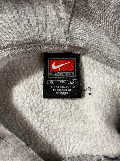 00' NIKE x NEBRASKA Size XL Vintage College Hoodie Sweat-Shirt / E7870S